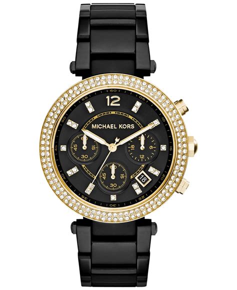 mk clock mark michael kors|michael kors watches macy's.